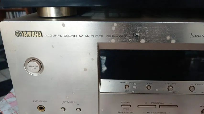 receiver yamaha modelo dsp-ax457 - com controle - Foto 2