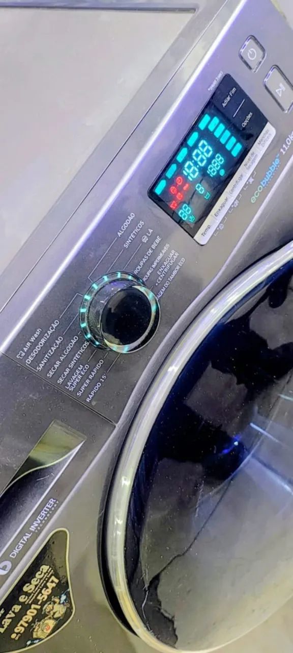 LAVA E SECA SAMSUNG 11.0KG Cristal Blue ENTREGA GRÁTIS*! GARANTIA! - Foto 2