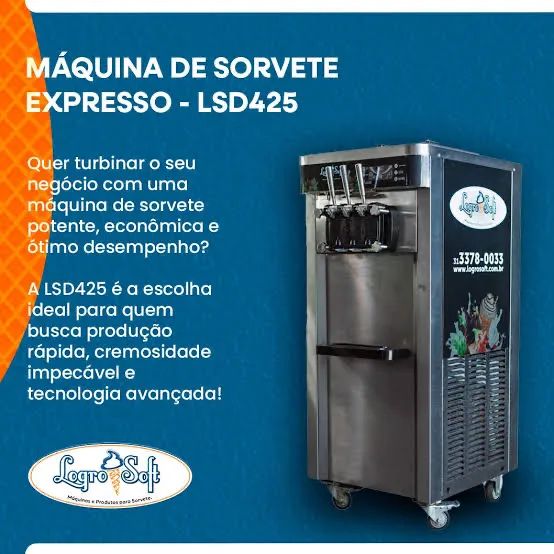 Máquina de Sorvete de expresso  - Foto 2
