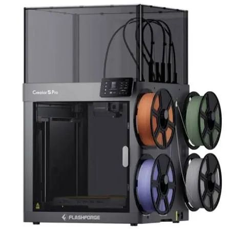 Impressora 3d Flashforge creator 5 pro ,(NOVA,lacrada)