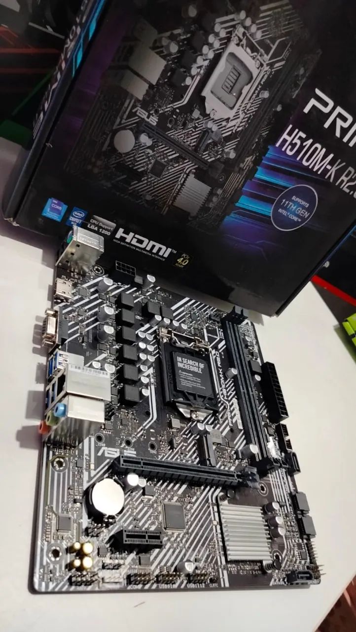 h510m-k R2 asus LGA 1200 - Foto 4