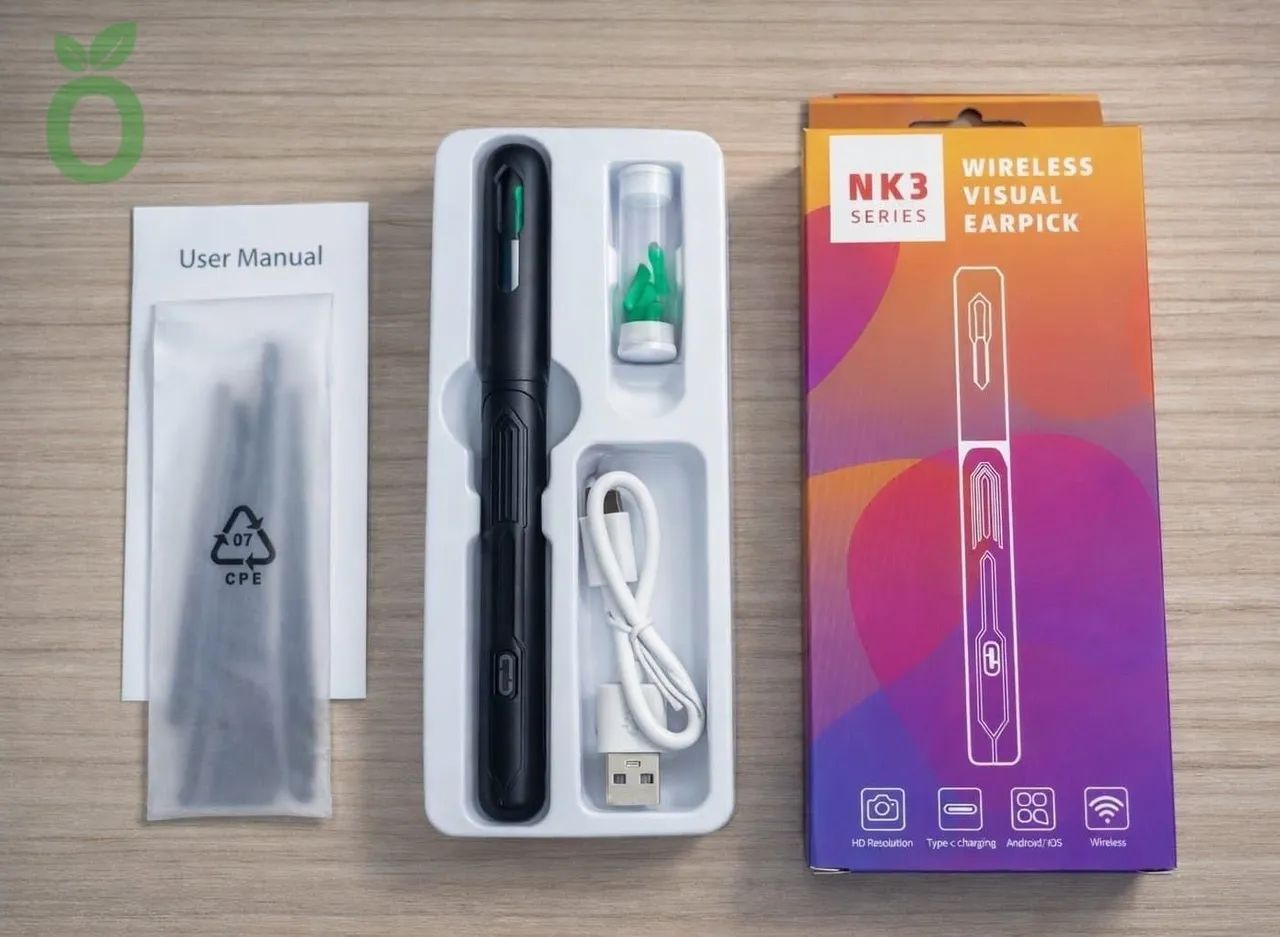 Kit otoscópio completo .