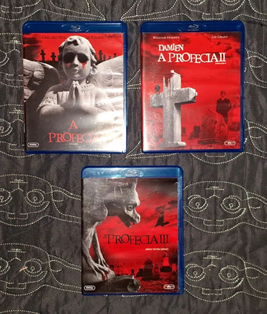 Blu-rays Trilogia A Profecia (Edição Rara e Especial)