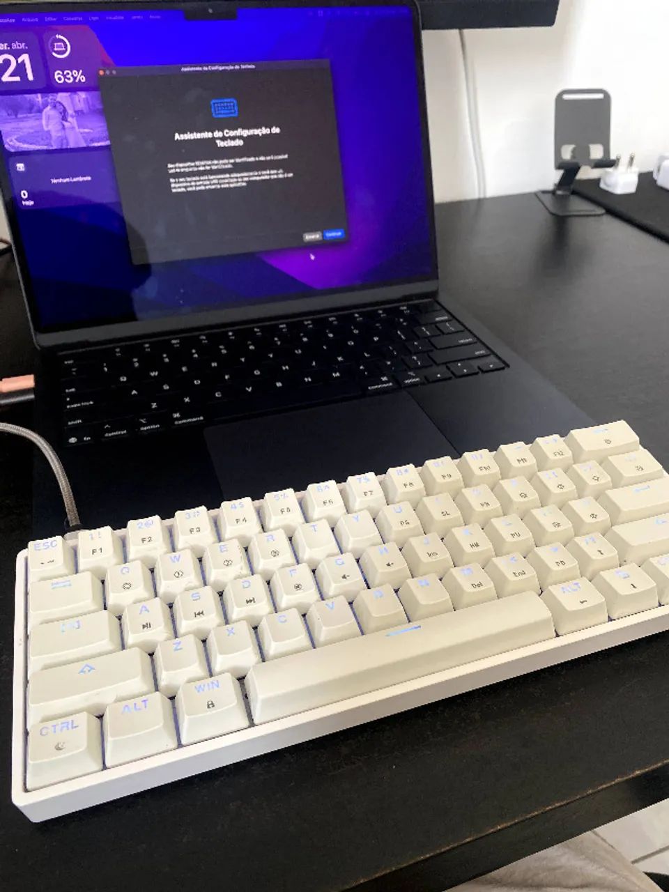 TECLADO GAMER - Switch Yellow - Skyloong SK61