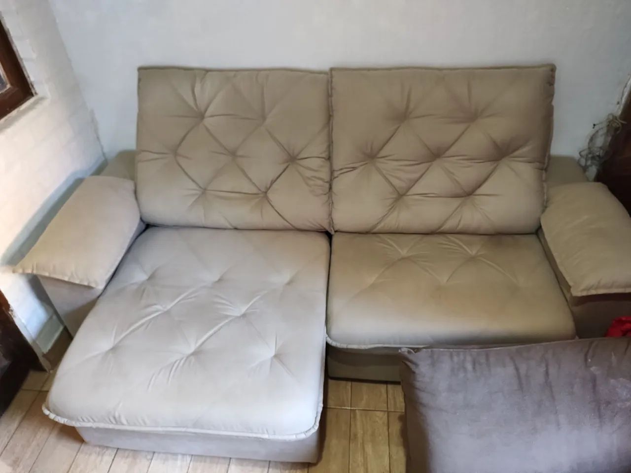 Sofá Retrátil 2,30cm 4 lugares64962680458241121