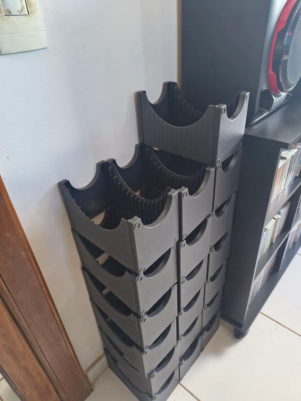 Porta CDs - Box com suporte de 15 cds  - Foto 3