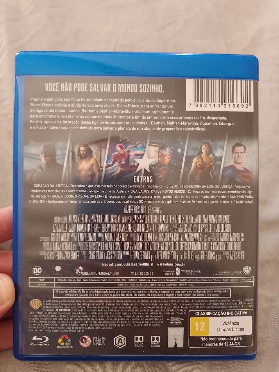 Liga Da Justiça - Blu-ray - - Foto 2