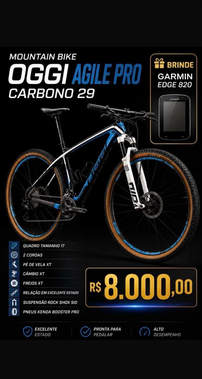Bicicleta OGGI AGILE PRO 29 CARBONO