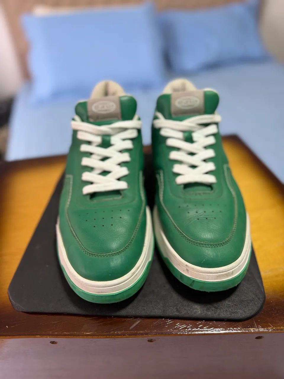 BAW Five Casual Couro Verde Original - Foto 4