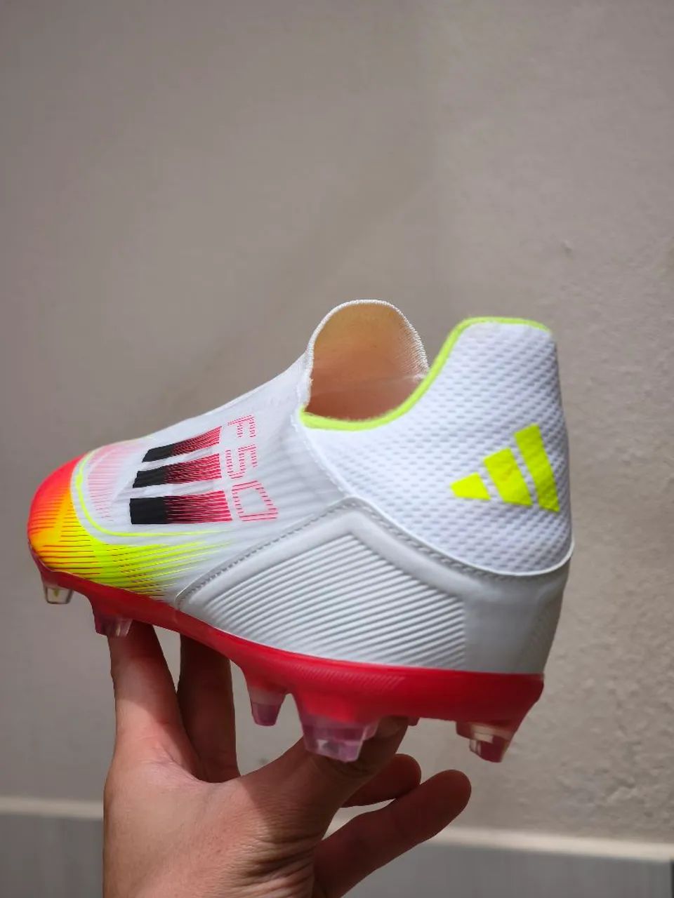 シューズ f50+ 25cm ADIDAS F50 ORIGINAL | ULTRA LEVE | SEM CADARÇO | ZERO USO