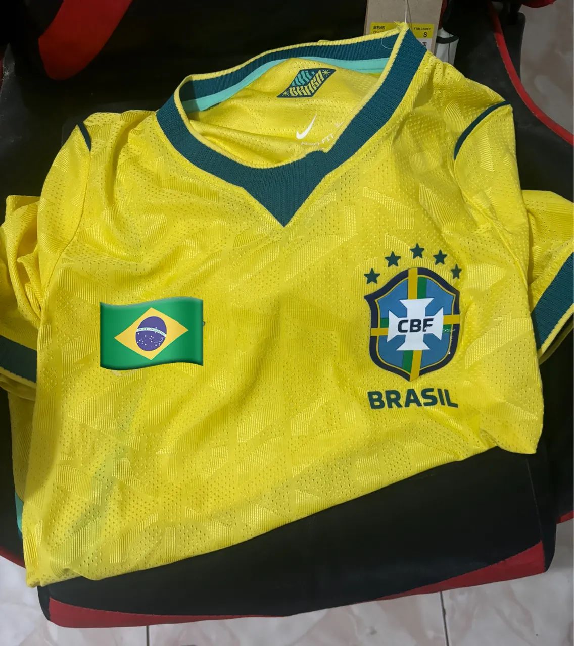 Camisa do Brasil - tam P - Foto 2