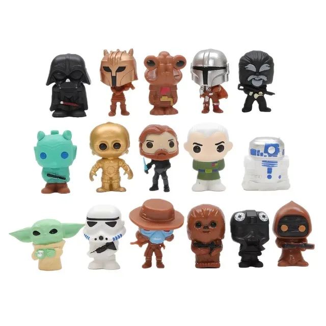 Kit 16 Bonecos Star Wars - Coleção Completa Mini Figures - Foto 2