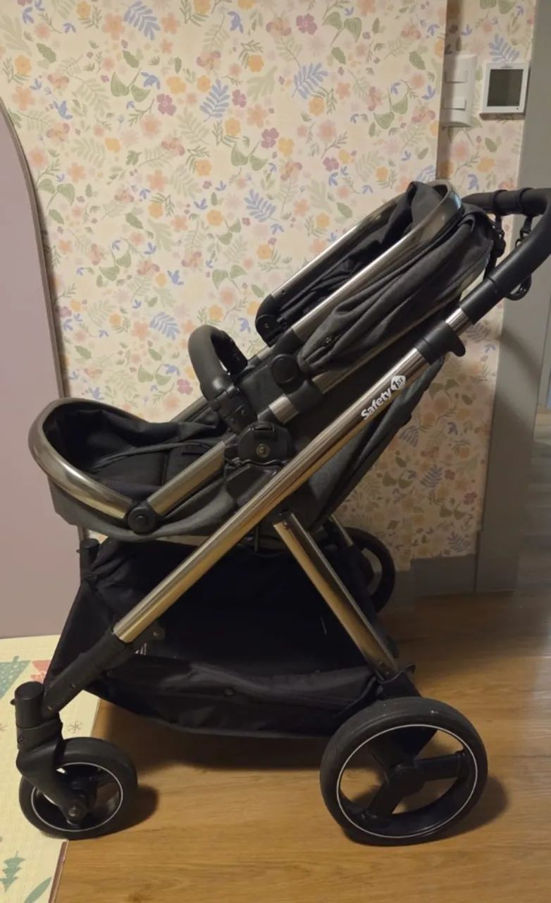 Carrinho Travel System Safety 1st, Discover Trio com Isofix - Foto 5