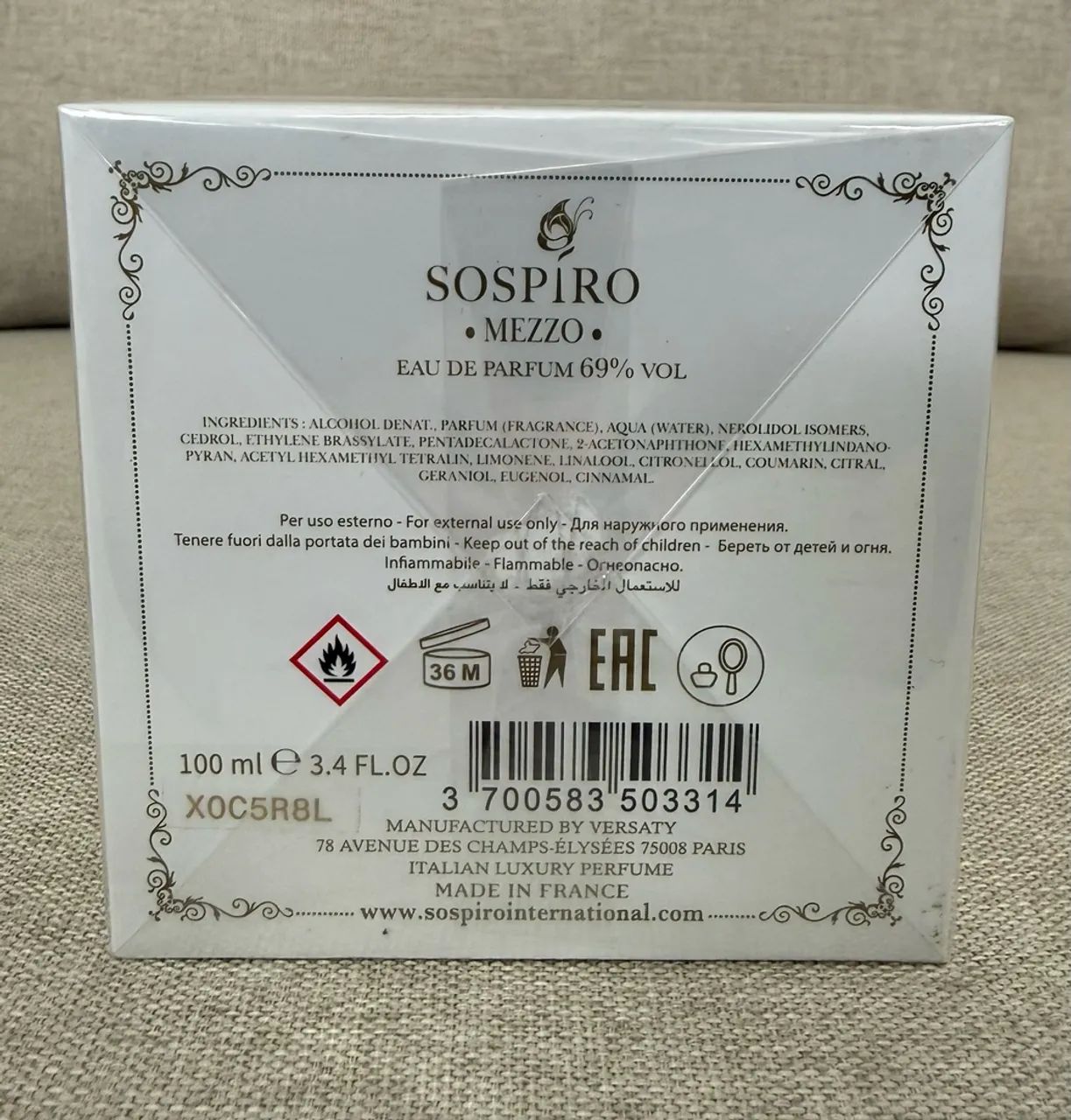 Sospiro Mezzo edp 100ml - Foto 2