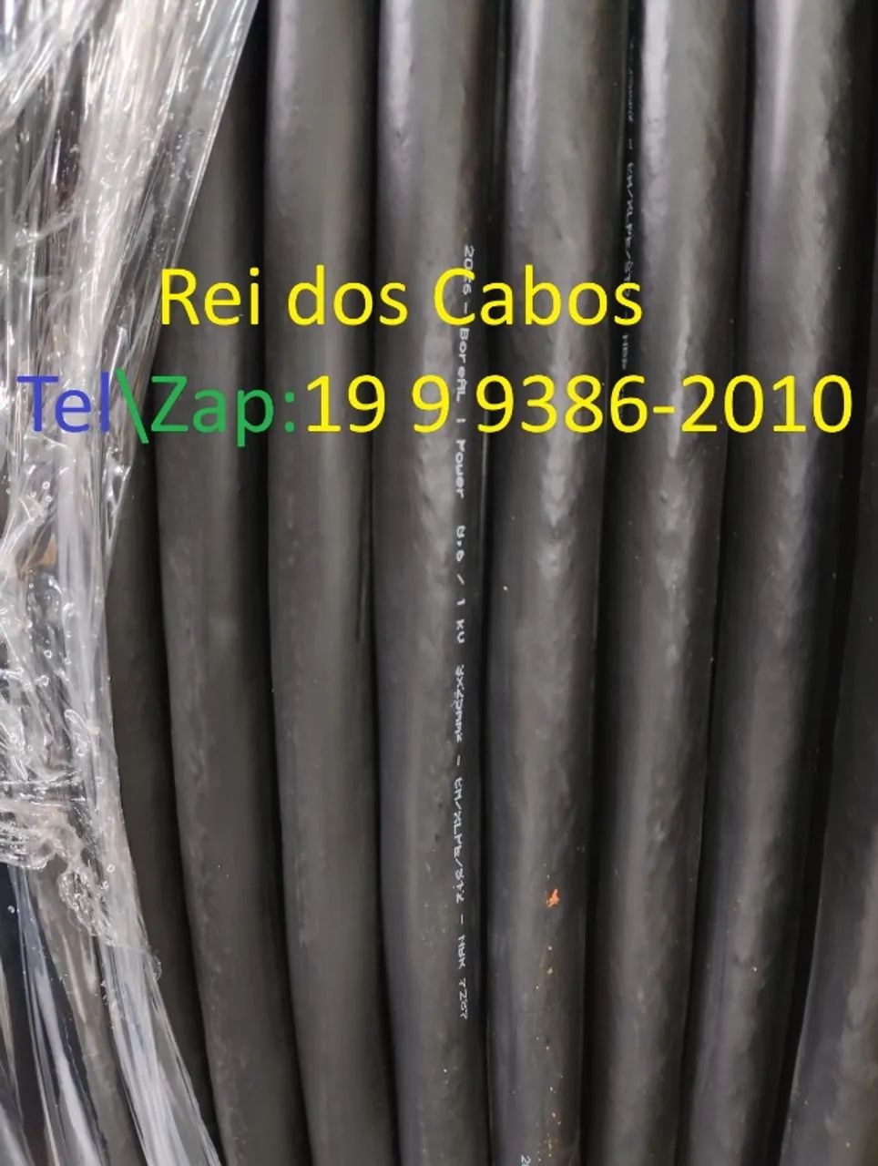 Cabo pp de aluminio 3 x 16mm cabo power para ser aterrado direto ao solo - Foto 3