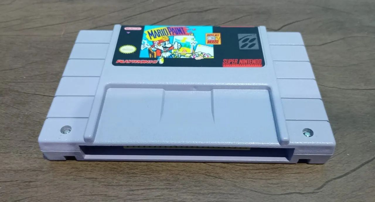 Cartucho Super Nintendo | Mario Paint Playtronic Original - Foto 5