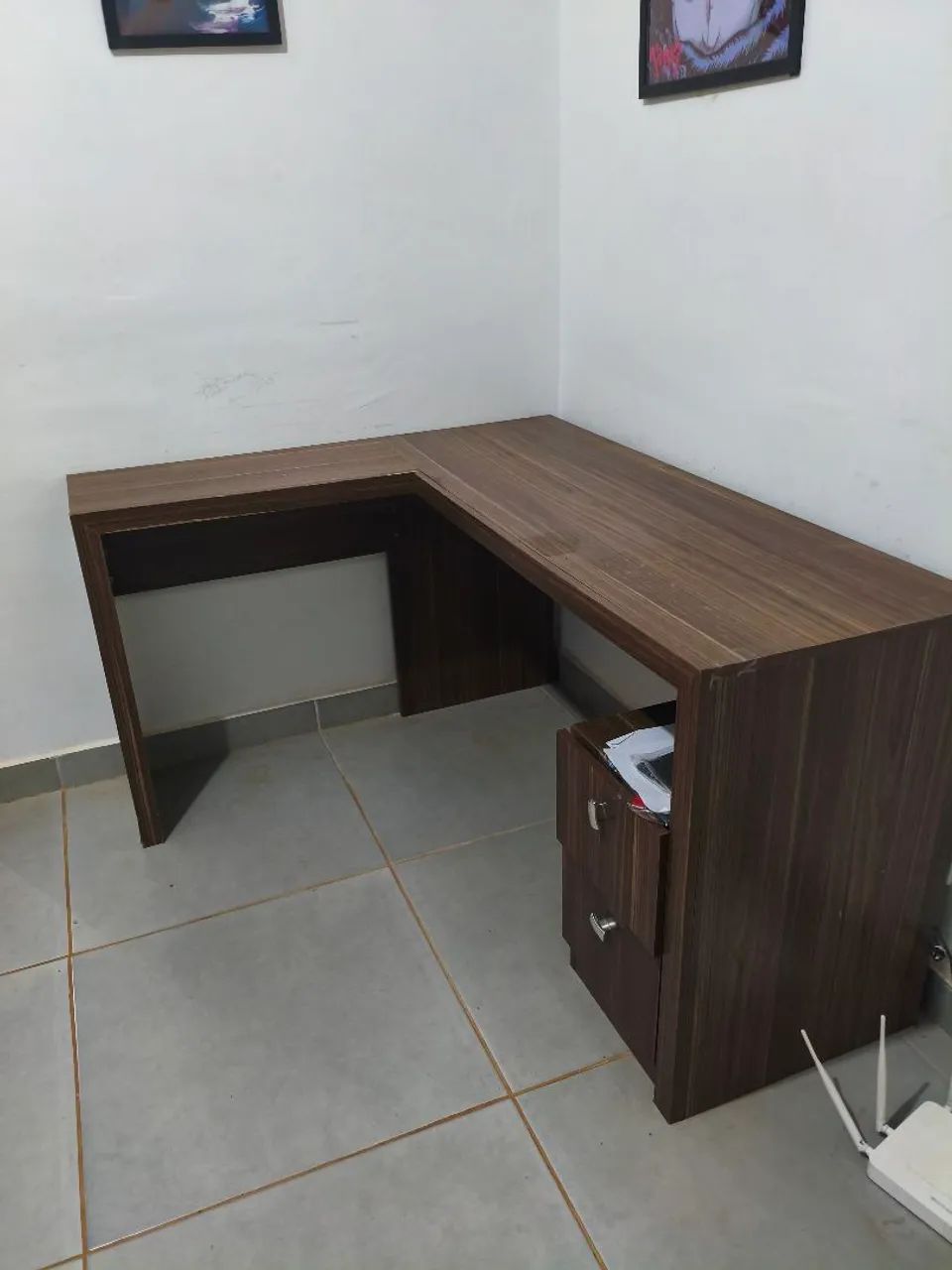 Mesa em L - Escrit ório  - Foto 2