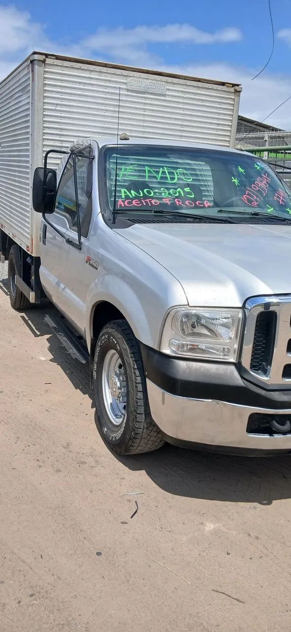 F350 ANO 2015 COMPLETA COM AR CONDICIONADO - Foto 3