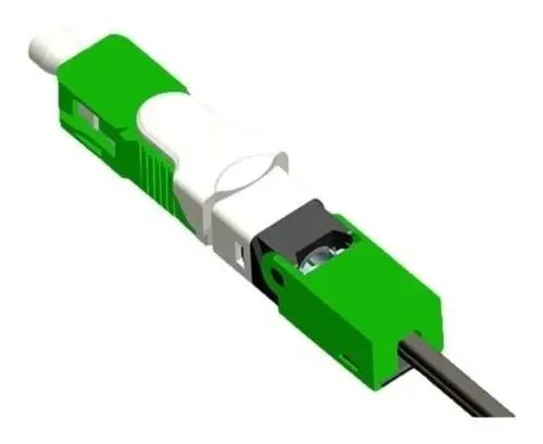 50pcs Conectores p/ Fibra Óptica 