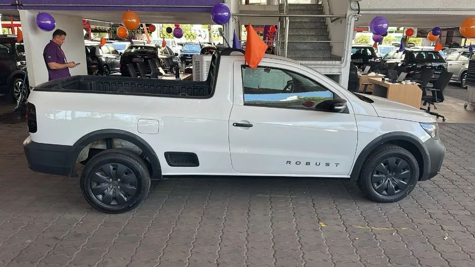 Volkswagen Saveiro Robust 1.6 Total Flex 16V CD 2026 - Foto 3