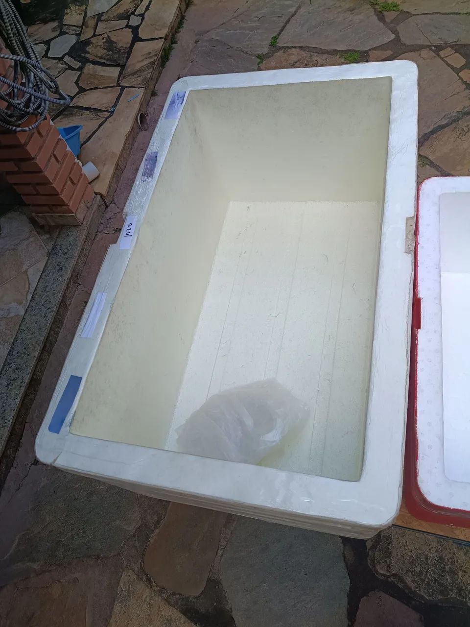 Caixa de isopor 170 litros  - Foto 3