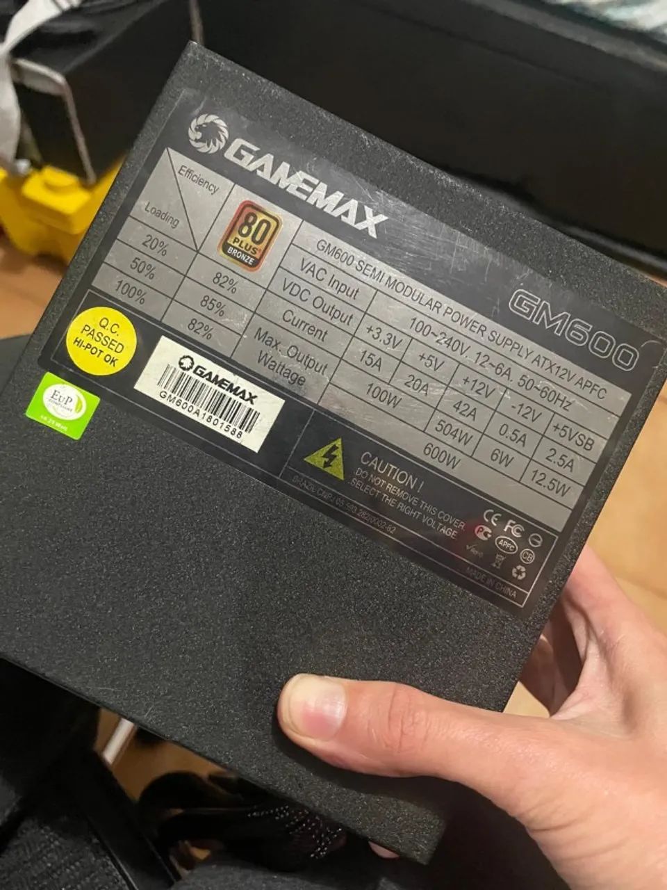 Fonte Gamemax GM600 - Foto 4