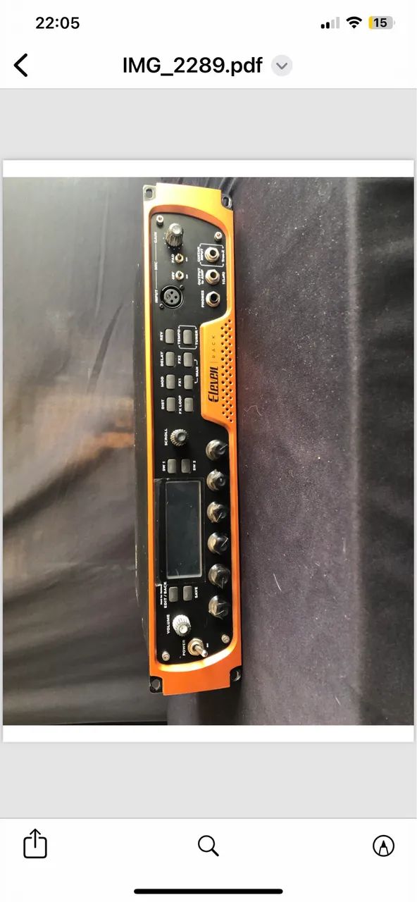 Processador para Guitarra AVID ELEVEN RACK