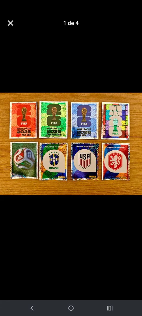 Figurinhas da copa 2026 - Foto 2