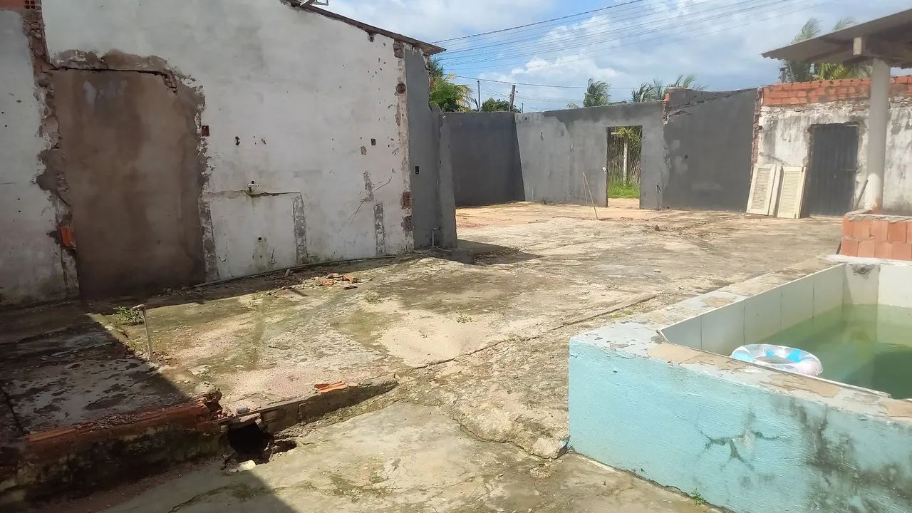TERRENO TODO MURADO COM PISCINA  - Foto 5