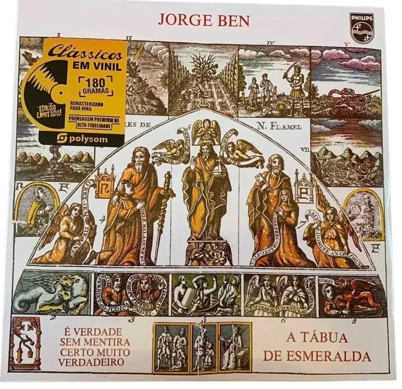 LP Vinil Jorge Ben A Tábua de Esmeralda Novo