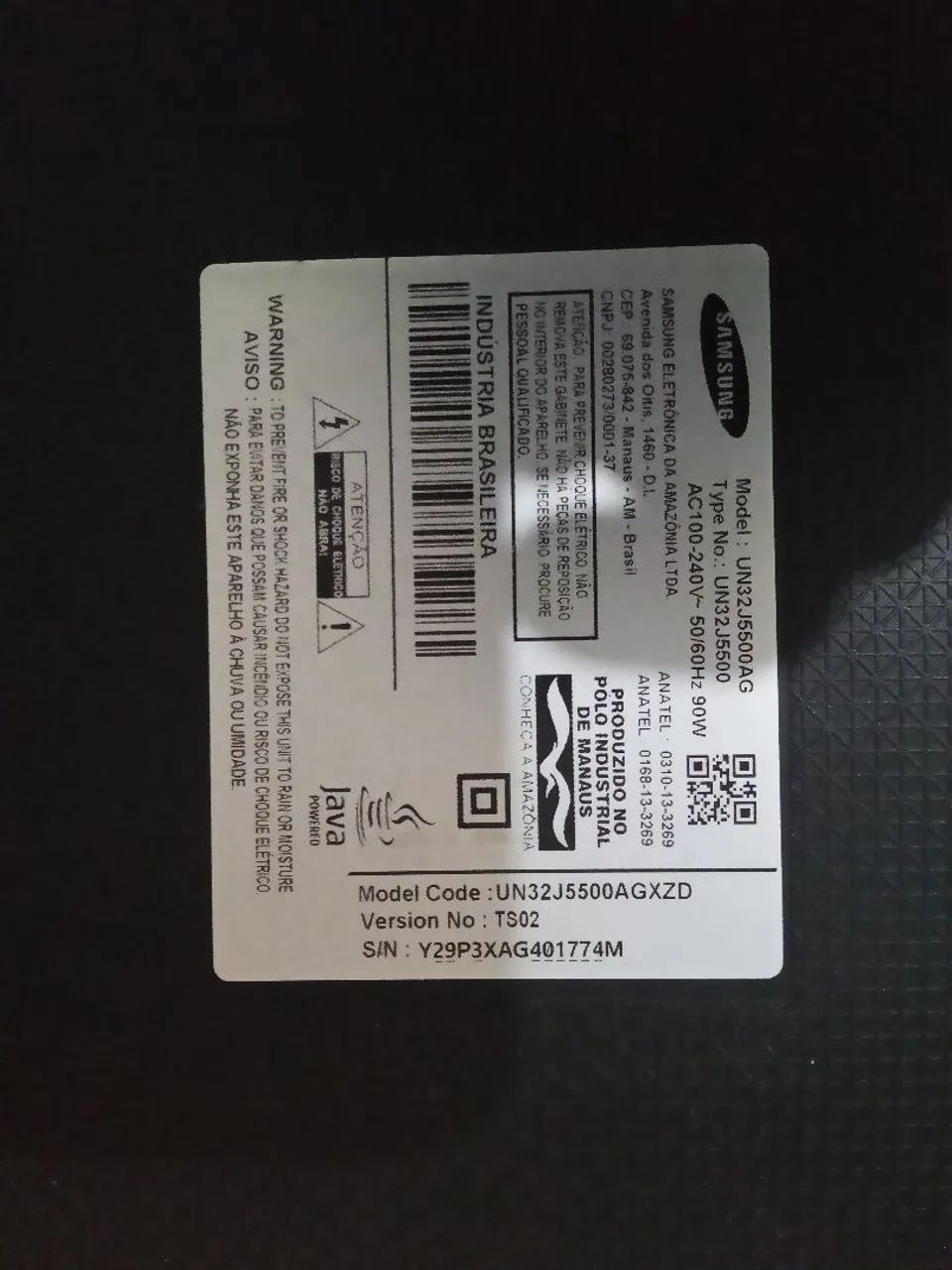 Smart tv Samsung 32 *defeito* - Foto 4