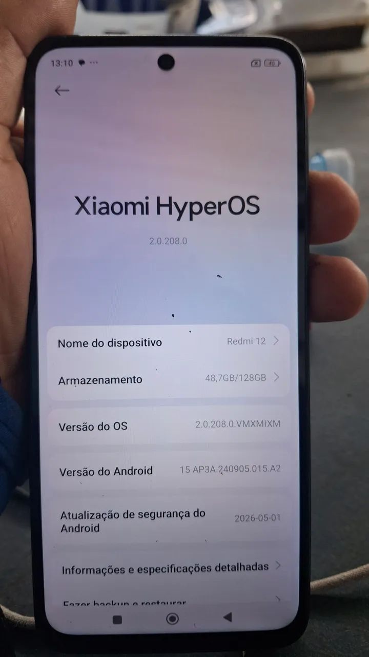 Celular redmir 12 