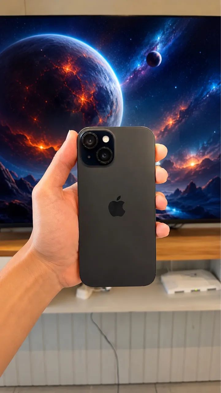 iPhone 15 128GB Preto - Bateria 93% - Foto 2