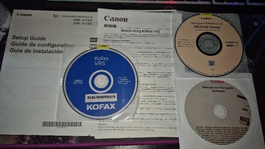 Scanner Canon Image Formula DR-S150: - Foto 5
