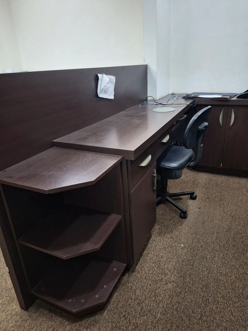 módulo de extensão reta de escritório  - Foto 3