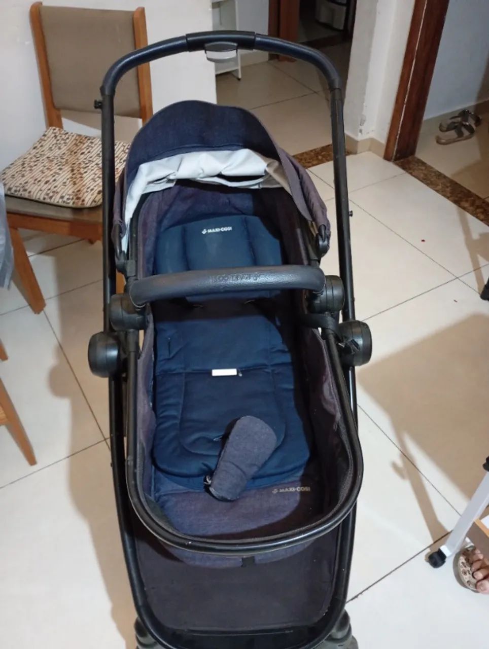 Carrinho de bebê Moisés 