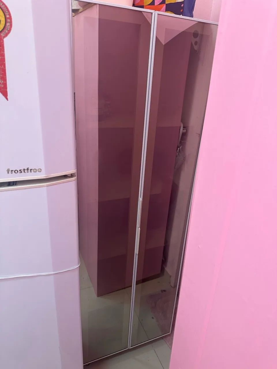 Closet modulado com led e rodinhas 