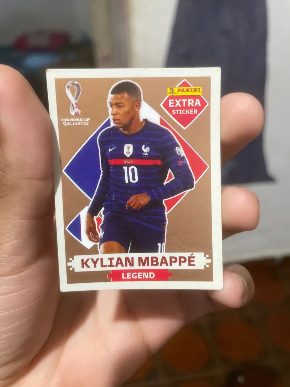 FIGURINHA LEGEND DO KYLIAN MBAPPÉ - Foto 2
