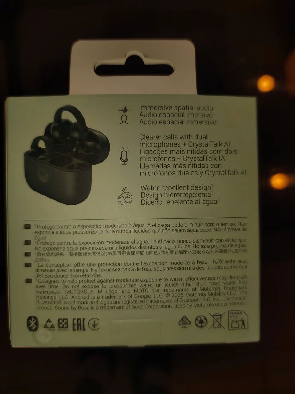 fone moto loop novo - Foto 2