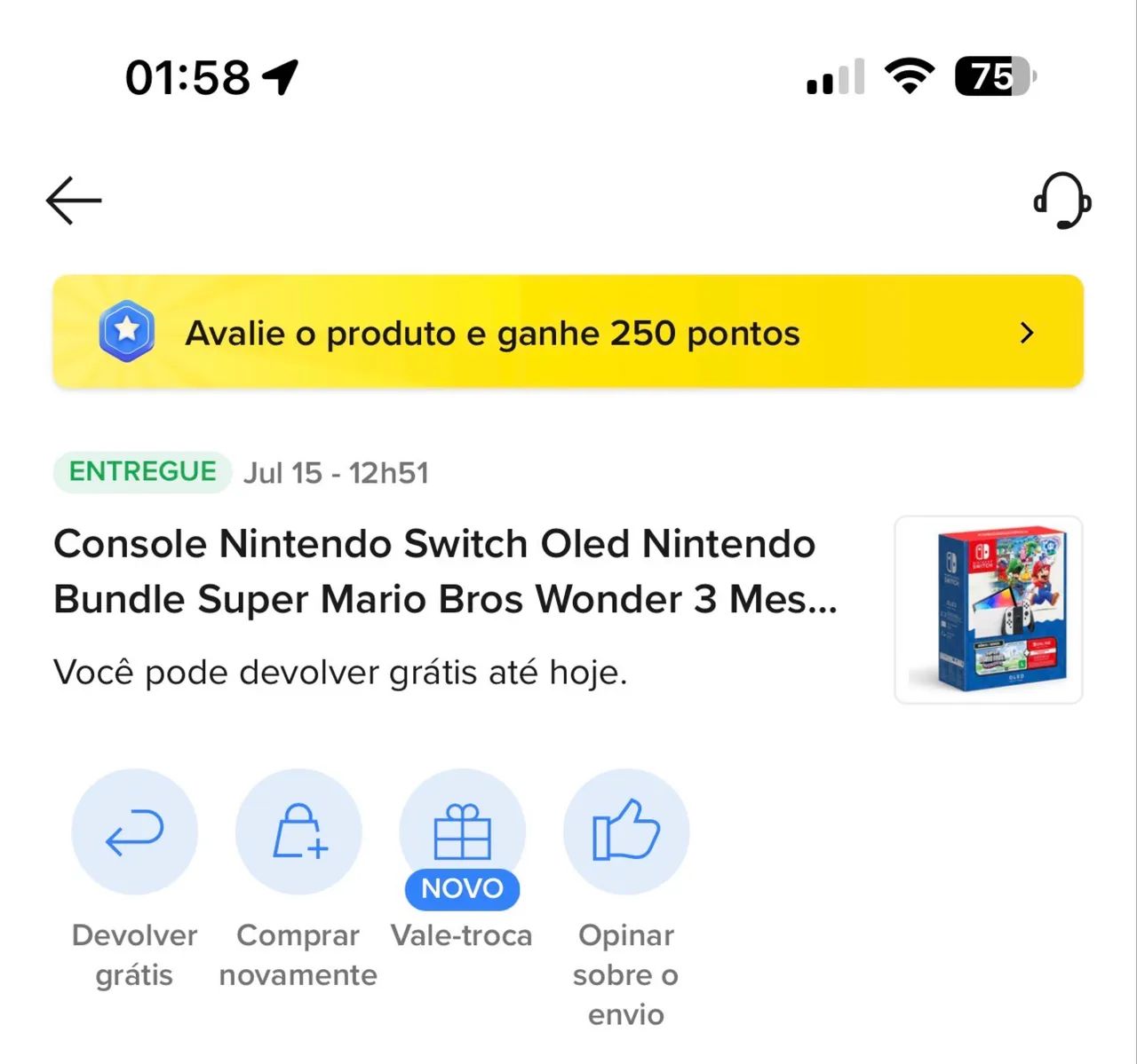 Nintendo Switch Oled Desbloqueado  - Foto 5