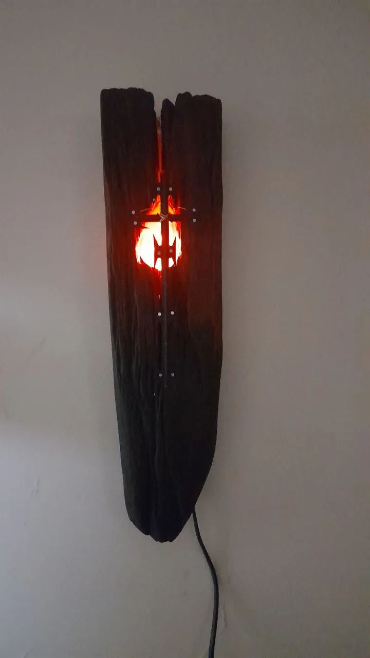 Luminárias rústicas vários modelos com efeito chamas - Foto 2