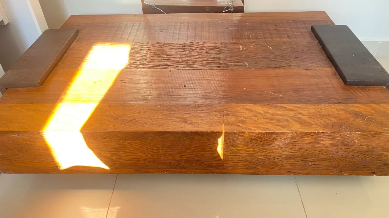 mesa de centro madeira - Foto 4