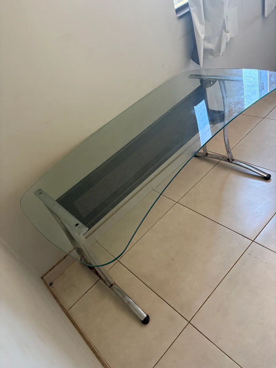 Mesa de escritório vidro temperado  - Foto 2