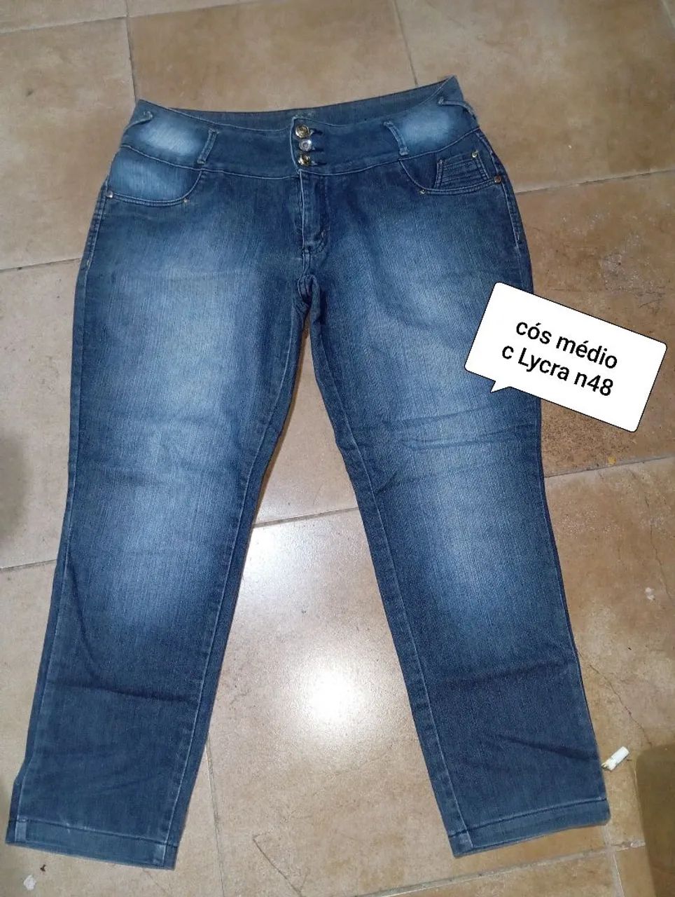 Calças jeans feminina 46/50 - Foto 2