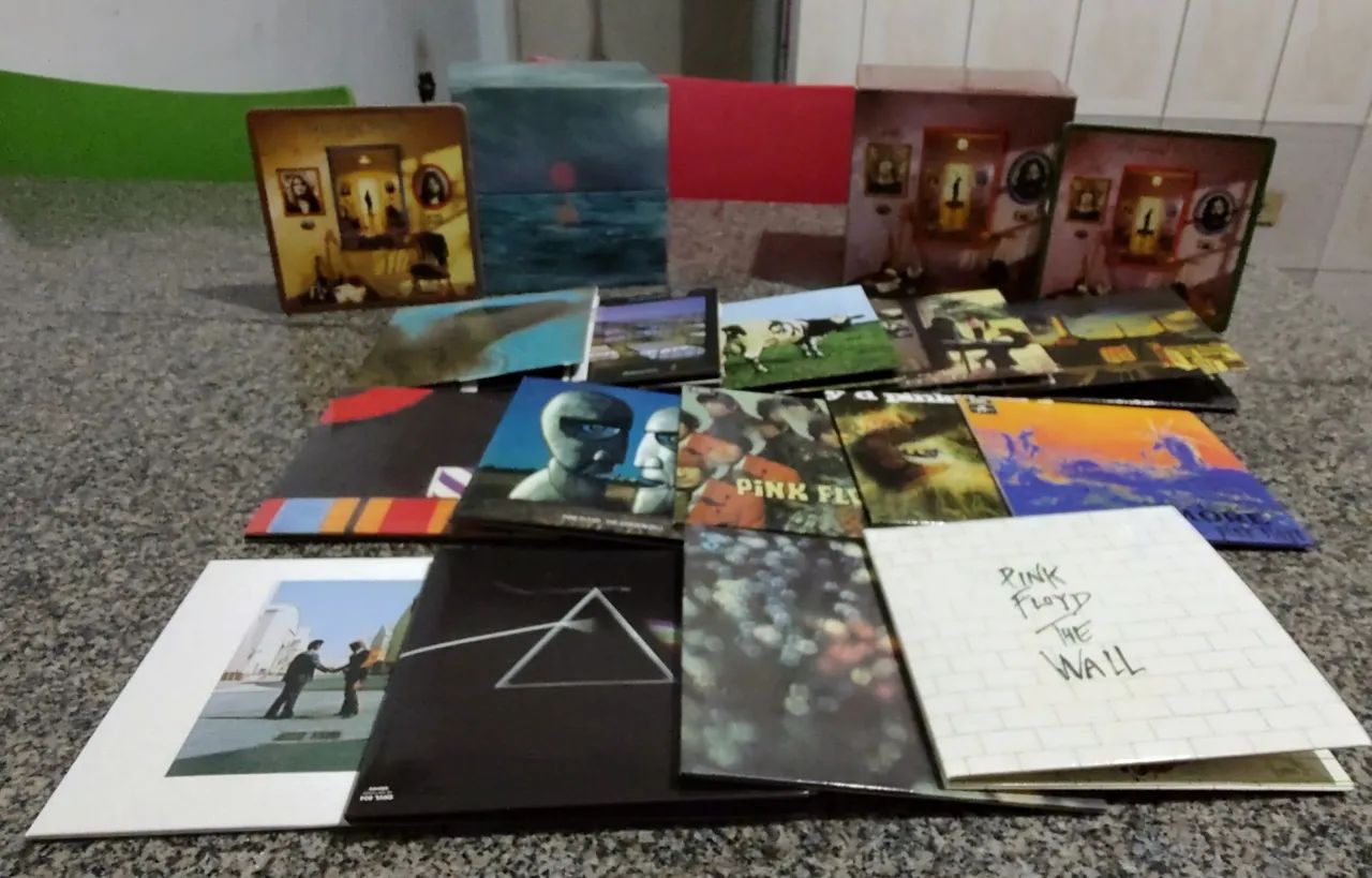Caixa de box com 16 cds set pink Floyd Oh,By ,the way way - CDs