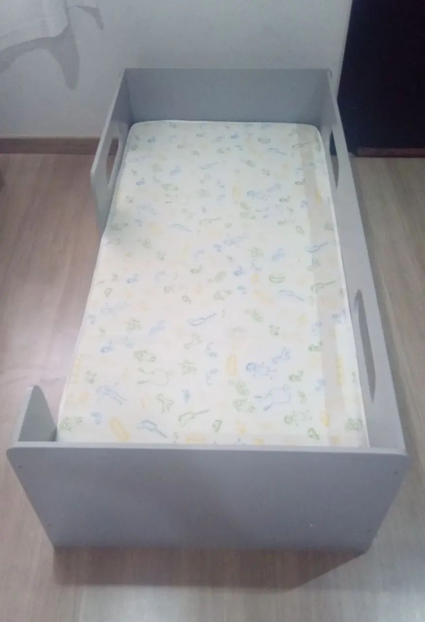 Cama Infantil Menino com Colchão e Nicho 350 Reais - Foto 2