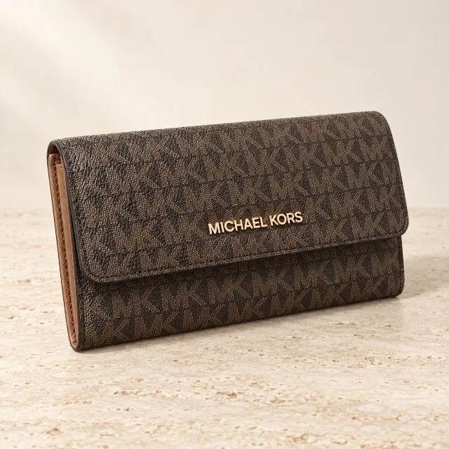Carteira em couro Michael Kors