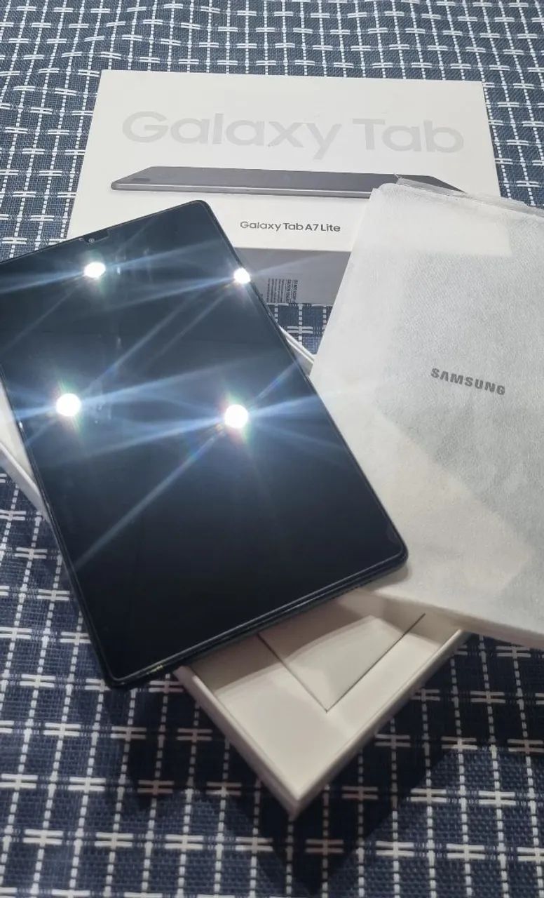 Tablet Samsung Galaxy Tab A7 Lite 4G 32GB - SM-T225 - Foto 3