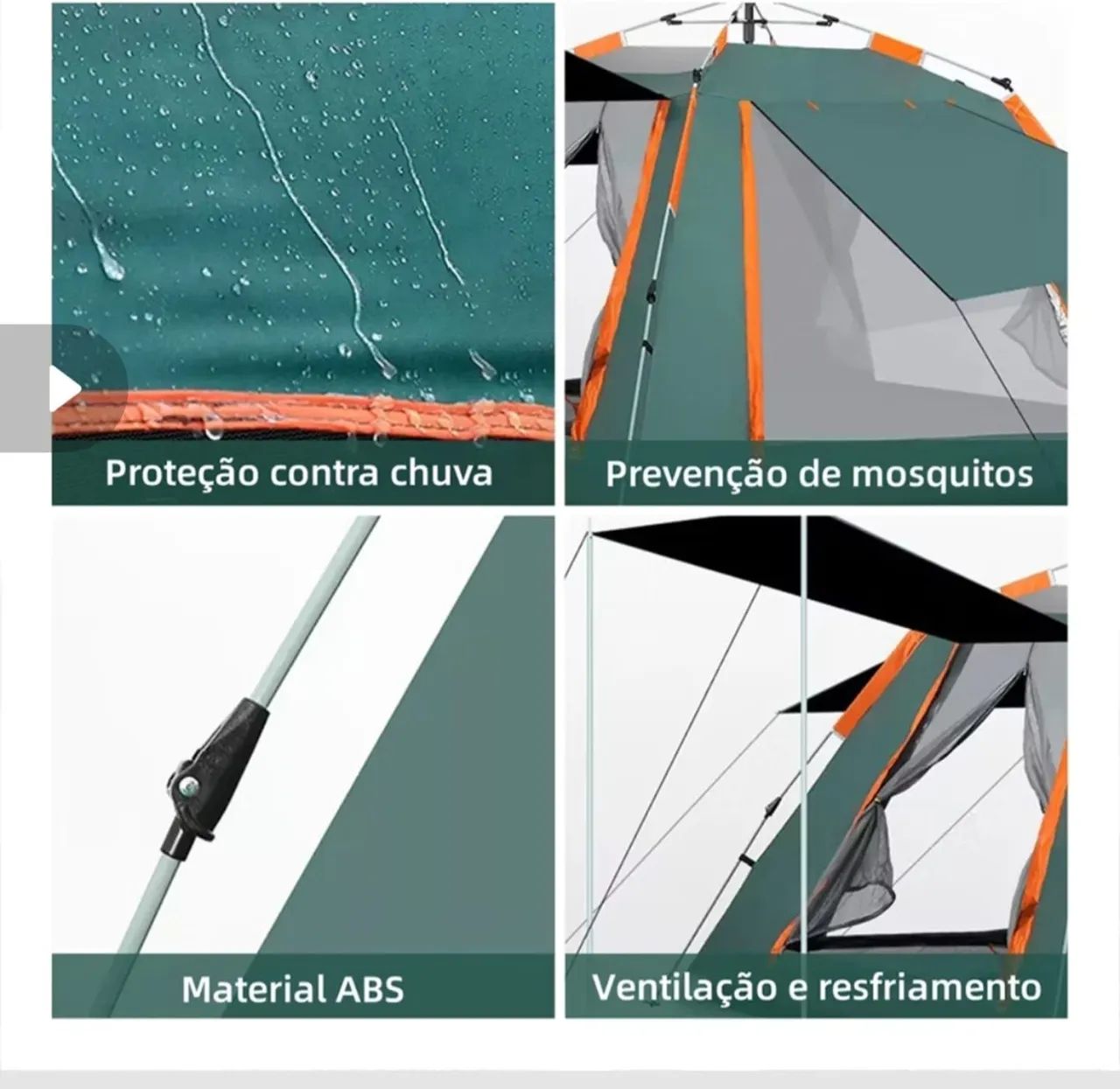 Barraca de camping automática . - Foto 3