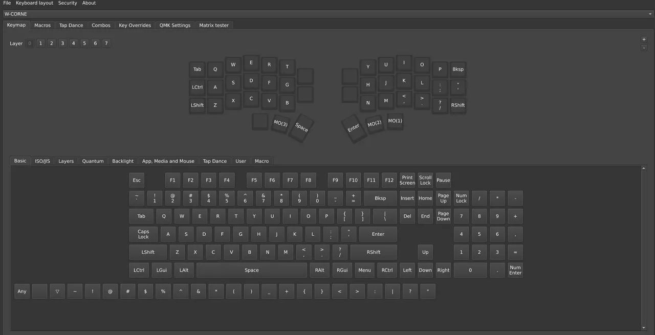 Teclado Corne V4 Split Mecânico MX - Foto 3